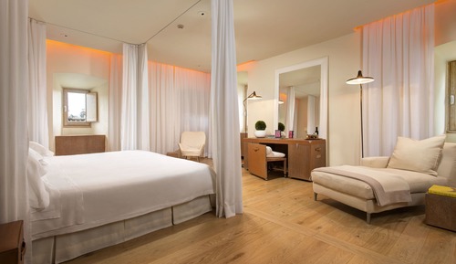 Suite junior, vistas al río
