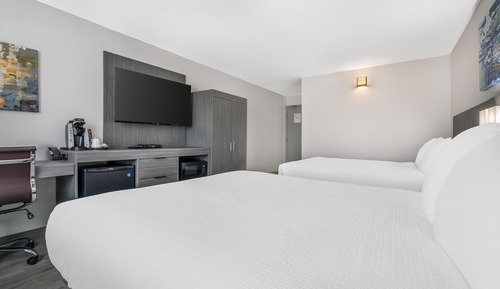 Habitación estándar, 2 camas de matrimonio, no fumadores