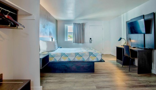Habitación estándar, 1 cama doble, no fumadores, frigorífico y microondas