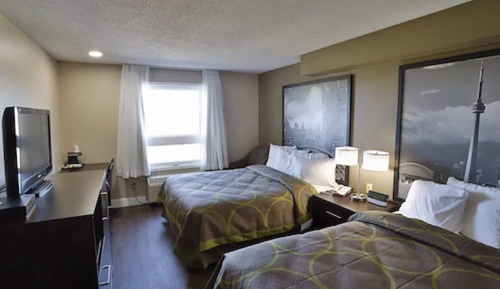 Habitación, 2 camas de matrimonio, no fumadores