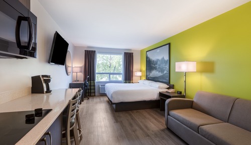 Efficiency, Habitación, 1 cama de matrimonio grande con sofá cama, no fumadores
