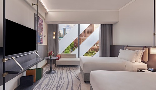 Habitación Premier, 2 camas individuales (Orchard Paragon View)