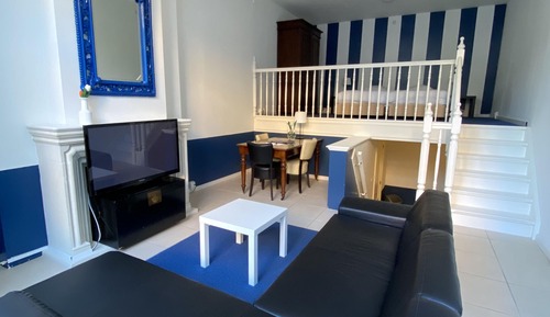 Estudio de lujo, 1 cama de matrimonio grande
