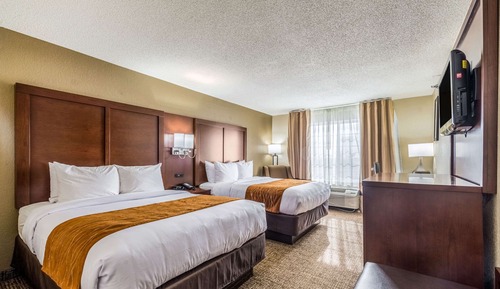 Habitación estándar, 2 camas de matrimonio, no fumadores