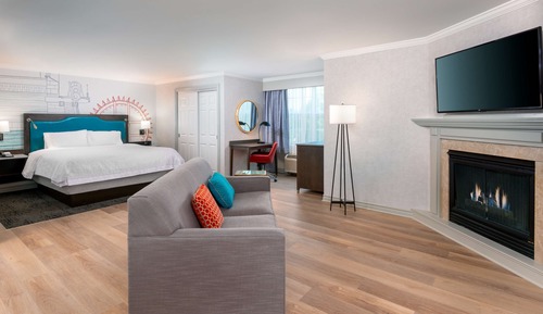 Estudio, 1 cama de matrimonio grande con sofá cama, no fumadores, chimenea