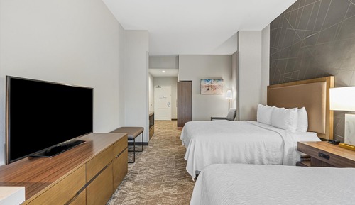 Suite, 2 camas de matrimonio, no fumadores, frigorífico y microondas (with Sofabed)
