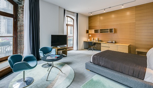 Suite, en esquina