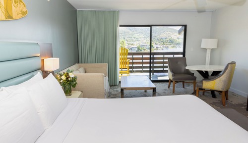 Habitación Premier, 1 cama de matrimonio grande, vistas al lago