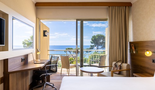 Habitación ejecutiva, 2 camas individuales, balcón, vistas al mar