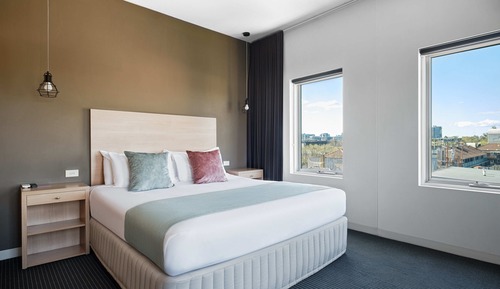 Habitación superior, 1 cama de matrimonio grande