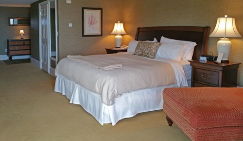 Habitación, 1 cama de matrimonio grande, vistas al mar (Corner Room, Upper or Ground Floor)