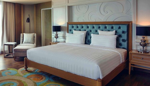 Suite Royal, 1 cama de matrimonio grande con sofá cama, vistas al mar