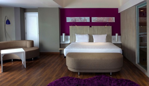 Habitación ejecutiva doble, 1 cama doble, vistas al parque