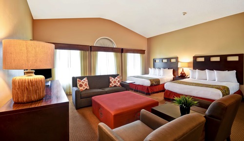 Suite estudio Deluxe, 2 camas de matrimonio, no fumadores