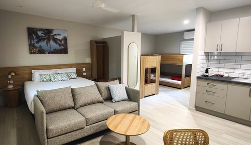 Apartamento superior, varias camas, cocina