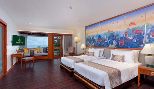 Suite Grand, 2 camas individuales, bañera de hidromasaje (Grand Jacuzzi Suite)