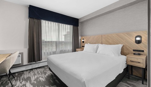 Suite estándar, 1 cama de matrimonio grande con sofá cama, cocina básica