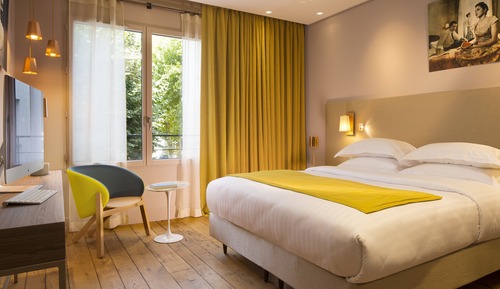 Habitación Deluxe doble, vistas al jardín