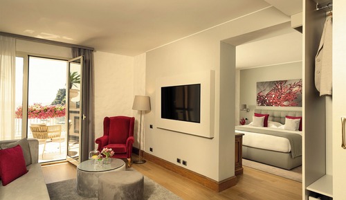 Suite familiar, vistas al mar