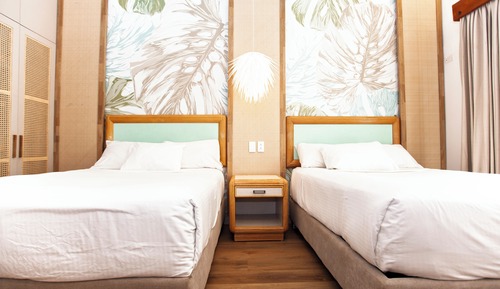 Suite familiar, 2 habitaciones, 2 baños, planta baja
