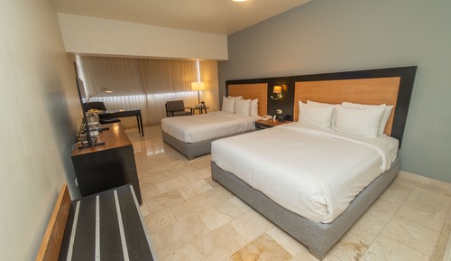 Habitación, 2 camas de matrimonio, no fumadores