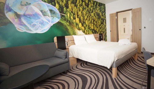 Habitación ejecutiva, 1 cama de matrimonio con sofá cama