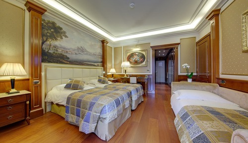 Economy Triple Room, Courtyard View (Double/Twin + sofa bed)