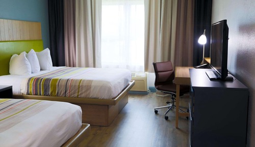 Habitación, 2 camas de matrimonio, no fumadores