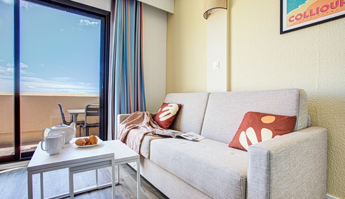 Estudio 2 personas - Terraza o balcón - Aire acondicionado - Vista al mar - Renovado