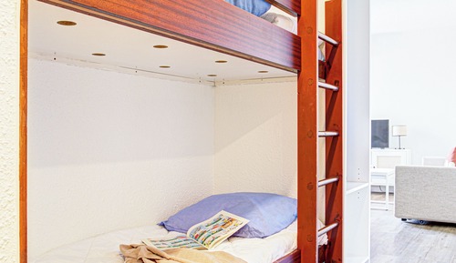 Estudio 2 adultos y 2 niños (-12 años) - 1 duerme arriba - Aire acondicionado - Terraza o balcón - V