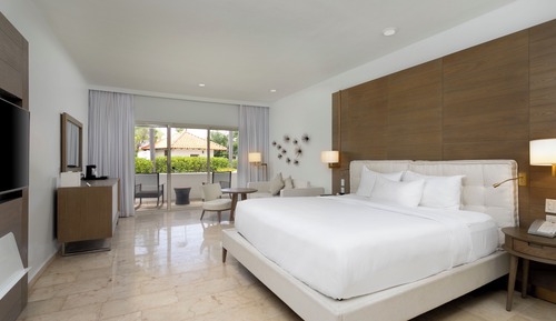 Habitación Deluxe, 1 cama de matrimonio grande, vistas al jardín