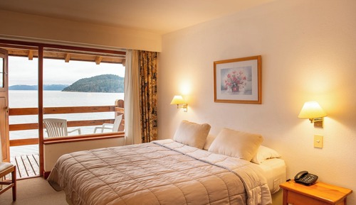 Habitación estándar doble, 1 cama doble, vistas al lago