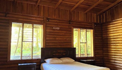 Chalet, vistas al lago