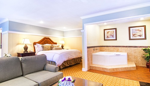 Suite Premium, 1 cama de matrimonio grande, bañera de hidromasaje