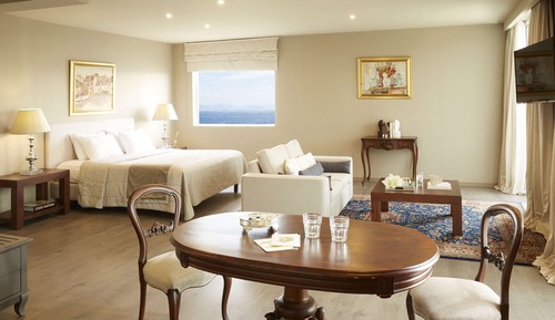 Executive Art Suite with Balcony & Sea View