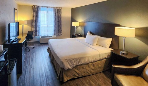 Habitación estándar, 1 cama de matrimonio grande, no fumadores, vistas al río (Dog Friendly)
