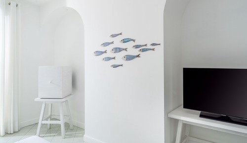 Habitación estándar doble, balcón, vistas al mar