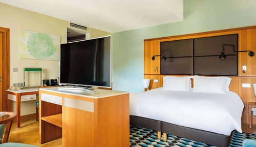 Suite junior, 1 cama doble, vistas al parque