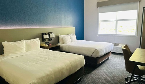 Habitación estándar, 2 camas de matrimonio, no fumadores