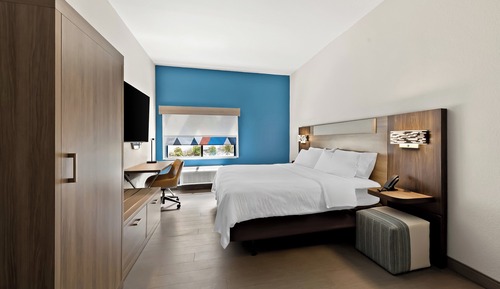 Habitación estándar, 1 cama de matrimonio grande (Communication, Roll-In Shower)