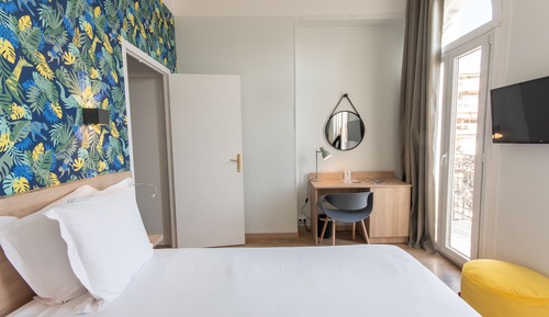 Habitación doble superior, balcón