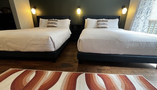 Habitación estándar, 2 camas de matrimonio