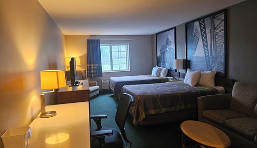 Habitación Deluxe, 2 camas de matrimonio, no fumadores