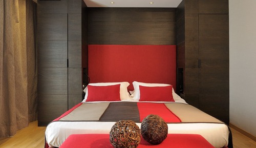 Habitación superior con 1 cama doble o 2 individuales