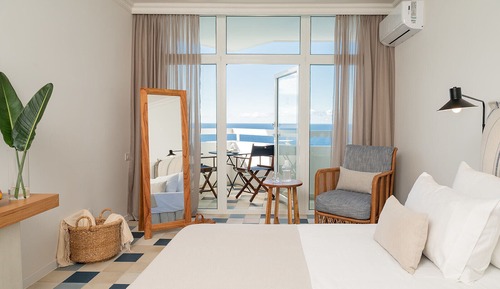 Habitación doble, vistas al mar