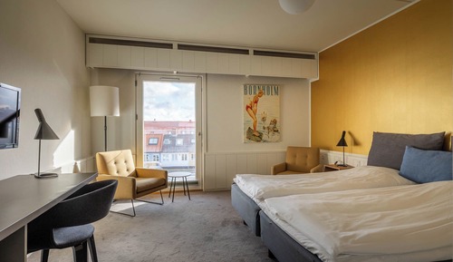 Habitación doble, vistas a la ciudad