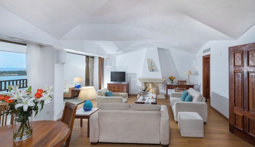 Suite presidencial, vistas al mar