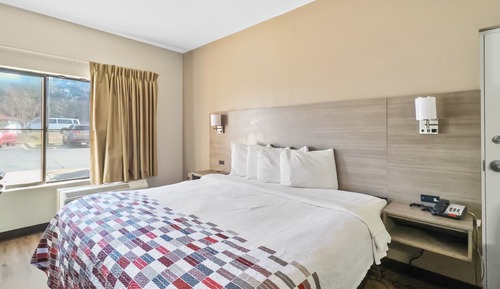 Habitación Deluxe, 1 cama de matrimonio grande, no fumadores (Roll-In Shower)