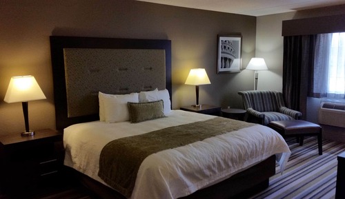 Habitación estándar, 1 cama de matrimonio grande, no fumadores, frigorífico y microondas