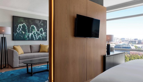 Suite junior, 1 cama de matrimonio grande con sofá cama, no fumadores